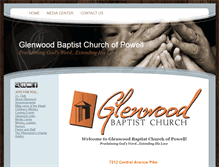Tablet Screenshot of glenwoodpowell.com